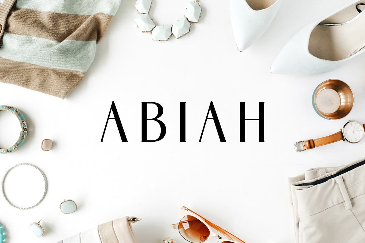Abiah: A Modern Sans Serif for Editorial Design