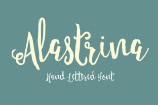 Alastrina: A Handwritten Font for Web Design