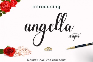 Angella: A Script Font for Elegant Design