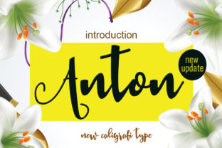 Anton: A Handmade Font for Creative Web Design