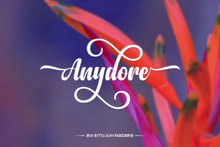 Anydore: A Stylish Script Font