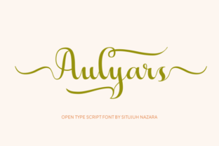 Aulyars: A Script Handwritten Font That Earns Its Place in Real Campaigns