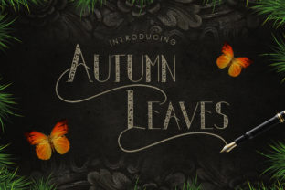 Autumn Leaves: A Warm, Retro Display Font for Digital Brands