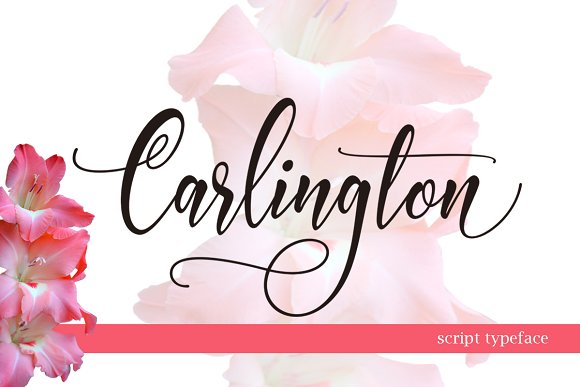 Carlington: A Script Font for Creative Makers