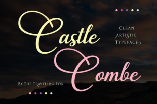 Castle Combe Font: Elegant Script for Editorial Design