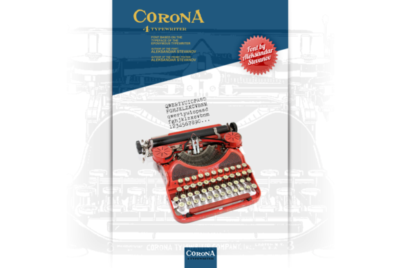 Corona 4 Typewriter Font