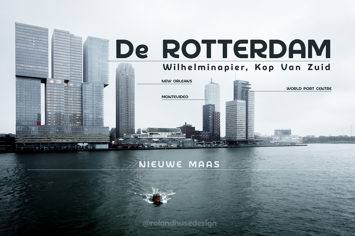 De Rotterdam: A Bold Sans Serif for Modern Branding