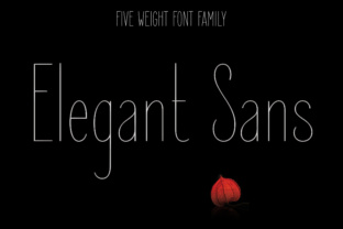 Elegant Sans: A Stylish Typeface