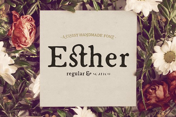 Esther: A Serif Font for Elegant Design