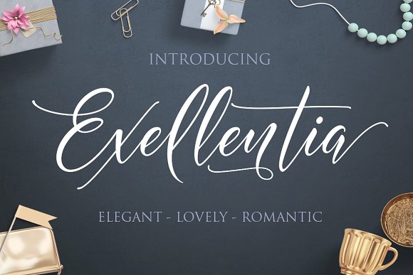 Exellentia: A Handwritten Font for Business
