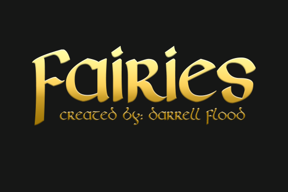Fairies Font for Web Design