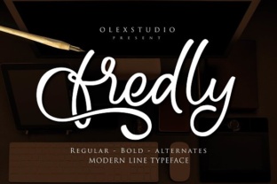 Fredly: A Handwritten Font for Editorial Design