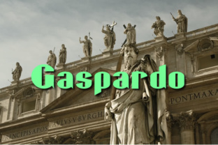 Gaspardo Font: Bold & Fluid Design