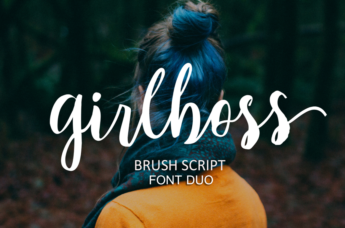 Girlboss Script: A Bold Font for Branding