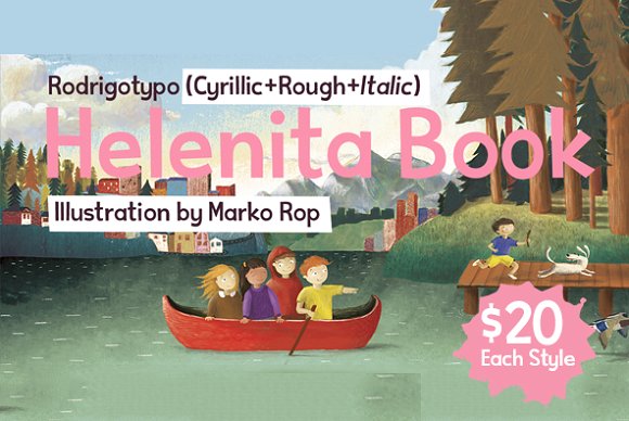 Helenita Book Font Review