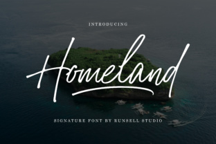 Homeland Font: A Creative Touch