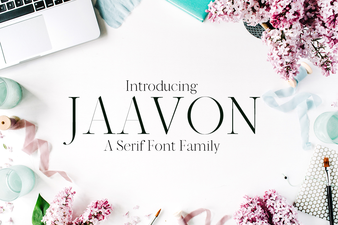 Jaavon: A Serif Font for Web Design