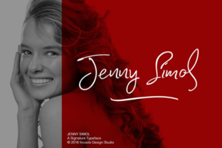 Jenny Simol: A Fluid Handwritten Script Font for Editorial Design