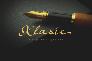 Klasic Script: A Handmade Script Font That Feels Both Timeless and Alive