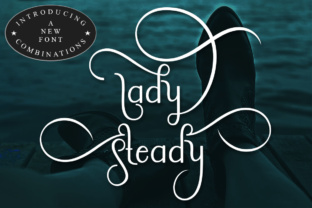 Lady Steady: A Feminine Script Font That Elevates Your Brand
