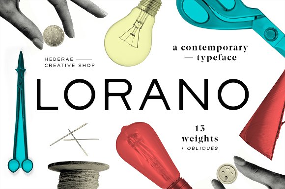 Lorano: A Modern Sans Serif for Web Design