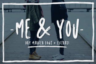 Me and You Font: A Feminine Script for Real Small Business Branding