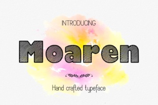 Moaren: A Decorative Font for Impactful Design