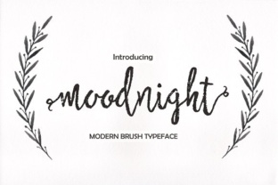 Moodnight: A Handwritten Font That Feels Human on Screen
