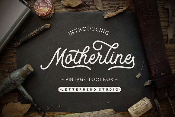 Motherline: A Vintage Font for Business Branding