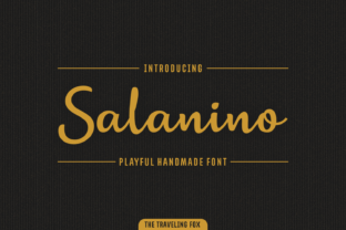 Salanino: A Handwritten Font for Creative Web Design