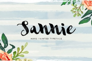 Sannie: A Handwritten Font That Feels Like Your Best Creative Instinct