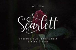 Scarlett: A Font for Creative Campaigns