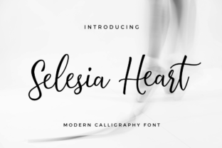 Selesia Heart: A Script Font That Feels Like a Gentle Invitation