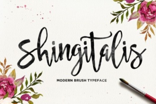 Shingitalis: A Thoughtful Handwritten Font for Editorial Design