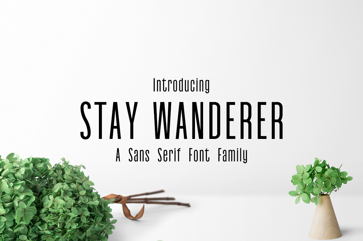 Stay Wanderer: A Font for Business Brilliance