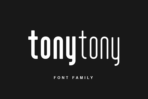 TonyTony: A Clean, Craft-Ready Sans Serif Font