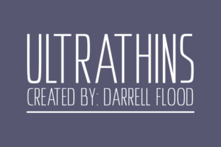 Ultrathins: A Font for Elegant Web Design