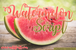 Watermelon Script Font for Creative Publishing