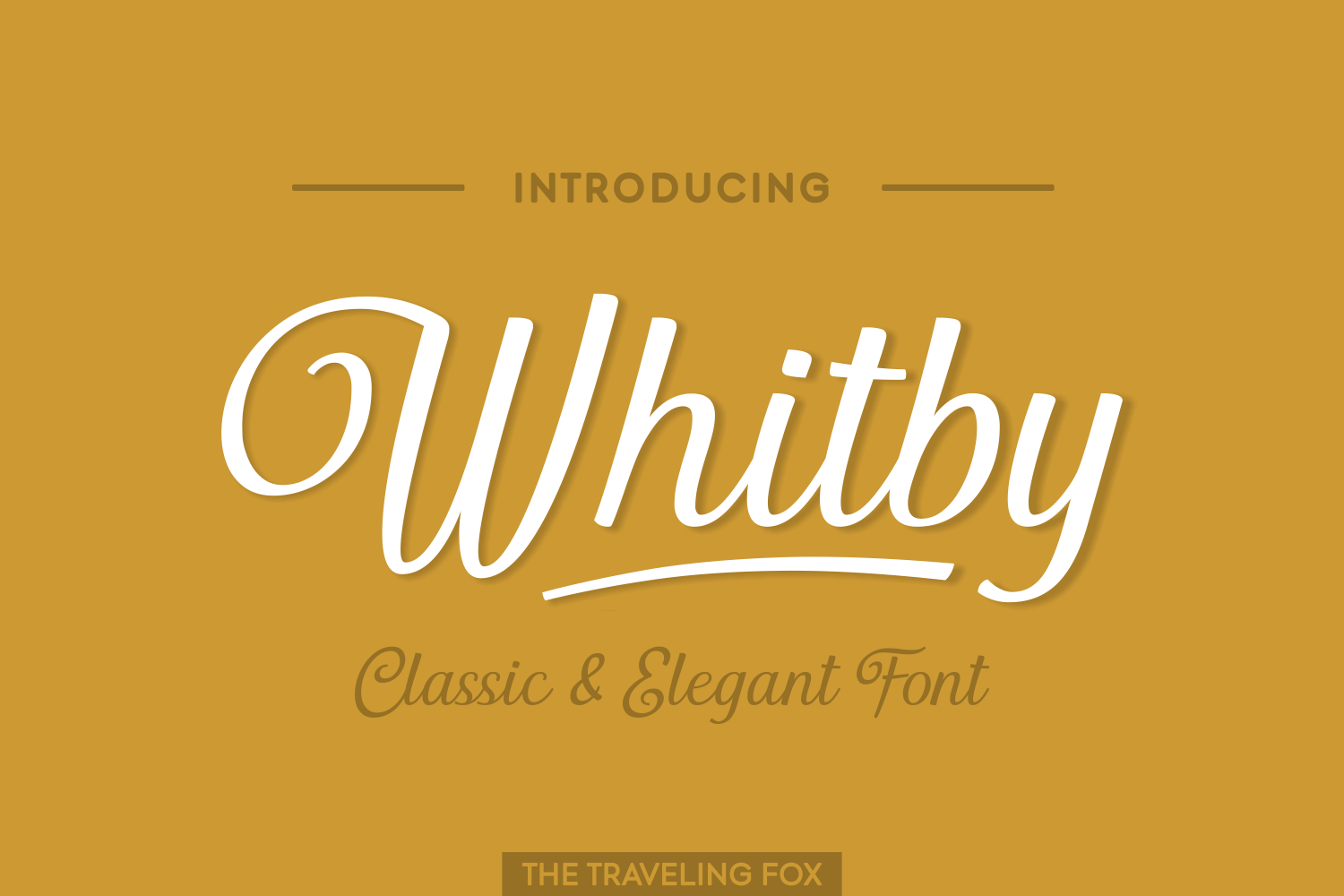Whitby: A Timeless Script Font
